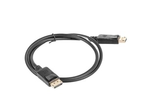 Lanberg CA-DPDP-10CC-0010-BK kabel DisplayPort 1 m Czarny