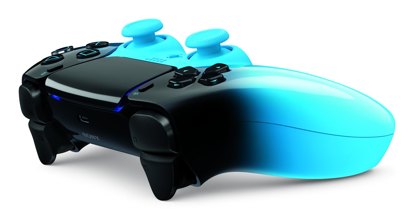 Sony DualSense Czarny, Niebieski Bluetooth/USB Gamepad Analogowa/Cyfrowa PlayStation 5