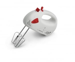Esperanza EKM007R Hand Mixer, 150 W, Red, White