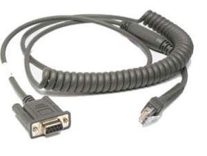 Motorola 2,8 m 9-poliges DB-9-RS-232-Parallelkabel, grau, 2,8 m