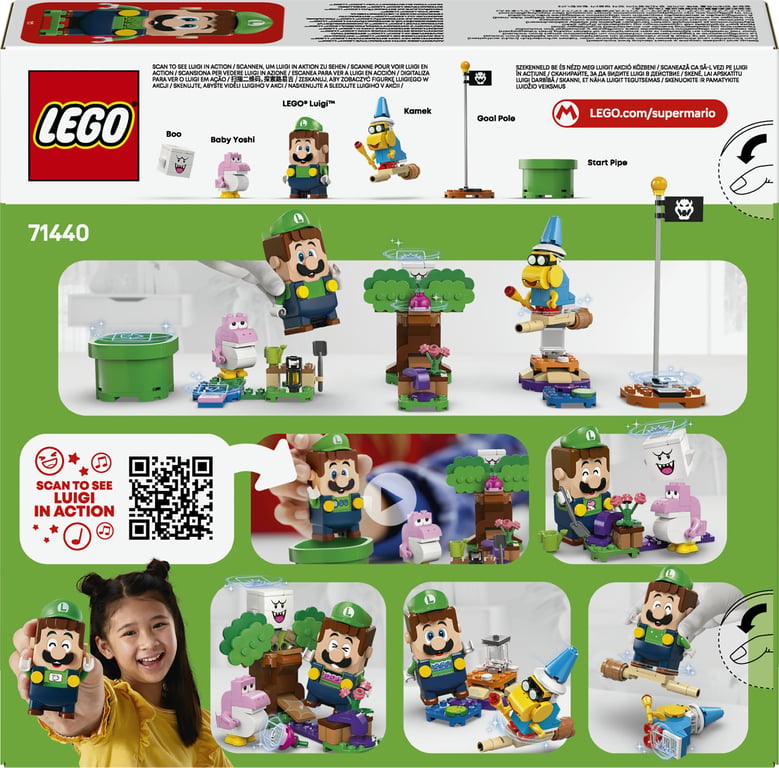 LEGO Super Mario Przygody z interaktywną figurką ® Luigi™