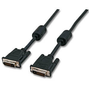 EFB Elektronik DVI-D, M-M, 2m kabel DVI Czarny