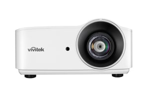 Vivitek DU4381Z-ST Datenprojektor – Kurzdistanzprojektor mit 6100 ANSI-Lumen, 3-Chip-DLP, WUXGA (1920x1200), 3D-kompatibel, Schwarz, Weiß