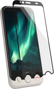 Doro 380271 Displayschutzfolie / Rückseitenschutz für das Smartphone Transparente Displayschutzfolie, 1 Stück.