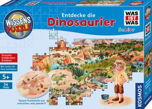 Kosmos 682873 Puzzle, 100-piece jigsaw puzzle. Dinosaurs