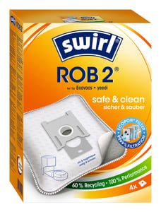 Swirl ROB 2 Staubbeutel für Roboterstaubsauger