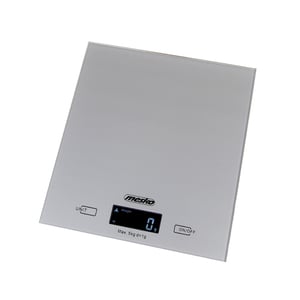 Mesko Home MS 3145 Grå rektangulär bänkskiva Elektronisk köksvåg