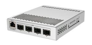 Mikrotik CRS305-1G-4S+IN przełącznik sieciowy Zarządzany Gigabit Ethernet (10/100/1000) Obsługa PoE Biały