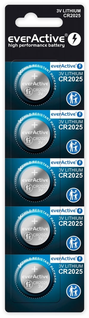 Everactive CR20255BL bateria do użytku domowego Jednorazowa bateria CR2025 Lit