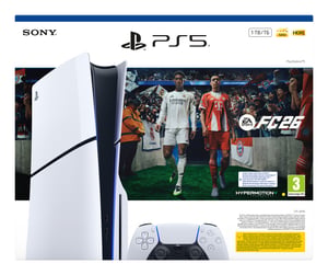 Sony PlayStation 5 Standard FC26-paket 1 TB Wi-Fi Svart, Vit