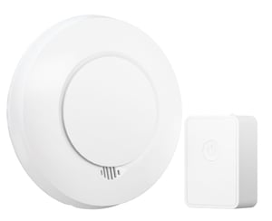 Meross GS559A Smart Smoke Detector Photoelectric Reflective Sensors Interconnectable Wireless Connections