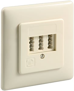 Goobay 50264 TAE-Steckdose, beige