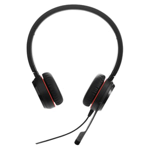 Jabra Evolve 20 Hörlurar med sladd, huvudband, kontor/callcenter, USB typ A, svart