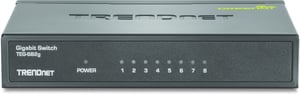 Trendnet GREENnet Unmanaged Gigabit Ethernet (10/100/1000) Schwarz
