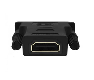 Qoltec 50514 HDMI-till-DVI-adapter, svart