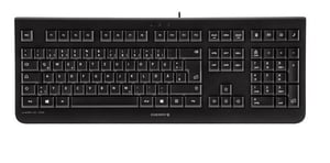 CHERRY KC 1000 klawiatura Biuro USB QWERTY Hiszpański Czarny