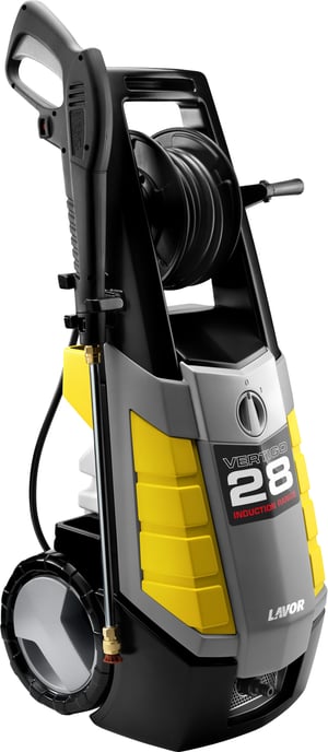 LAVOR VERTIGO 28 Druckplatte, gerader Durchfluss, 510 l/h, schwarz, grau, gelb