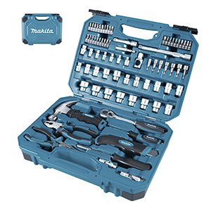 Makita E-10899 Schlüssel- und Werkzeugsatz, 76-teilig.