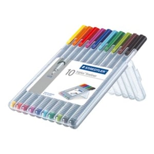 Staedtler triplus fineliner 334 Fineliner, 10er-Pack