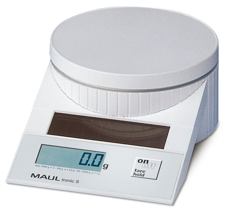 MAUL Solar Letter Scales MAULtronic S. 5000 gr. White Elektroniczna skala pocztowa Biały