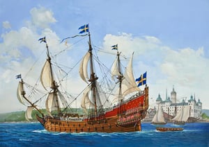 Revell Swedish Regal Ship VASA Segelschiff-Modell Bausatz 1:150