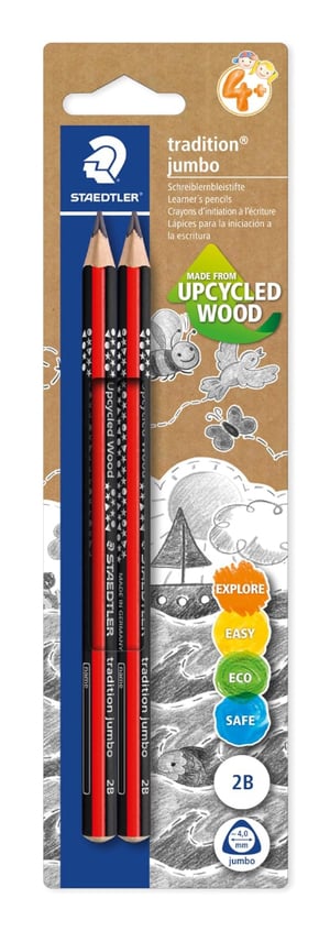 Staedtler 1285-0 BK2 ołówek grafitowy 2B 2 szt.