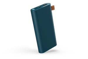 Fresh 'n Rebel 2PB12000PB Lithium-Polymer (LiPo) Power Bank, 12,000 mAh, Blue