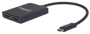 Manhattan 152969 extern grafikkort USB 3840 x 2160 px Svart