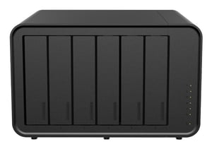 TerraMaster F6-424 Desktop NAS Server Intel® N N95 8 GB DDR5 Black