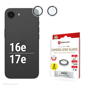 Displex 02124 Screen/Back Protector for Apple Camera Lens Cover, 2-Pack