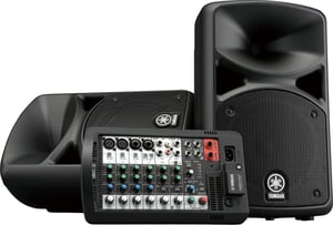 Yamaha Stagepas 400BT Freistehendes Beschallungssystem (PA) 400 W Schwarz