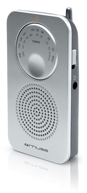 Muse M-01RS radio Osobisty Analogowy Szary