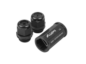 Lanberg AD-RJ45-OS6-IP67 adapter för RJ-45-kablar, svart