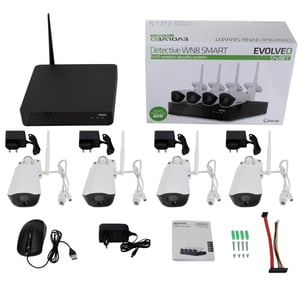 Evolveo EasyPhone DETWNS zestaw do monitoringu wideo Bezprzewodowy 8 kan.