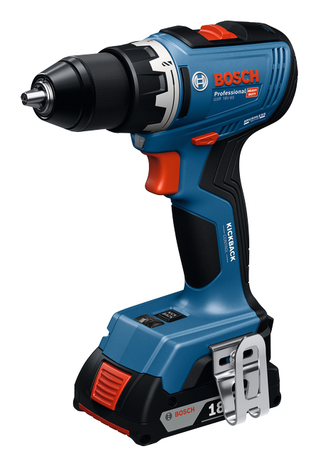 Bosch GSR 18V-65 2100 RPM Klucz 1,06 kg Czarny, Niebieski