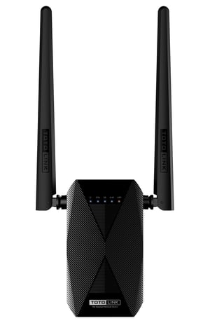 TOTOLINK EX1200T przedłużacz sieciowy Nadajnik i odbiornik sieci Czarny 10, 100 Mbit/s