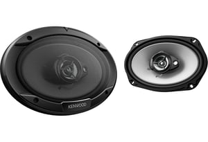 Kenwood KFC-S6966 bilhögtalare, oval, 3-vägs, 400 W, 2 st.