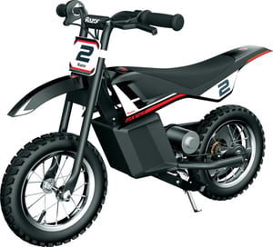 Razor MX125 Dirt Rocket 1-Sitzer. Beerenrot, Chrom, Weiß