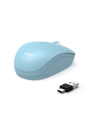 Port Designs 900544 Maus Büro Beidhändig RF Wireless Optisch 1600 DPI