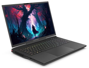 CAPTIVA Ultimate Gaming I81-601 Intel® Core™ i9 i9-14900HX Laptop 43,9 cm (17.3") WQXGA 32 GB DDR5-SDRAM 2 TB SSD NVIDIA GeForce RTX 4090 Wi-Fi 6 (802.11ax) Windows 11 Home Niemiecki Czarny