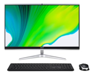 Acer Aspire C24-1650 Intel® Core™ i5 i5-1135G7 60.5 cm (23.8") 1920 x 1080 px All-in-One PC 8 GB DDR4-SDRAM 512 GB SSD Windows 11 Home Wi-Fi 6 (802.11ax) Silver