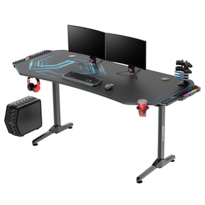 Ultradesk Frag XXL LED RGB Czarny, Niebieski