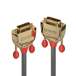 Lindy 36200 kabel DVI 0,5 m DVI-D Szary