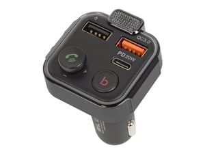 BLOW 74-166# FM-sändare 87,5–108 MHz Bluetooth Svart