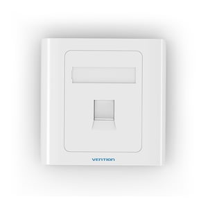 Vention IFCW0 Frame for Outlets and Switches, White