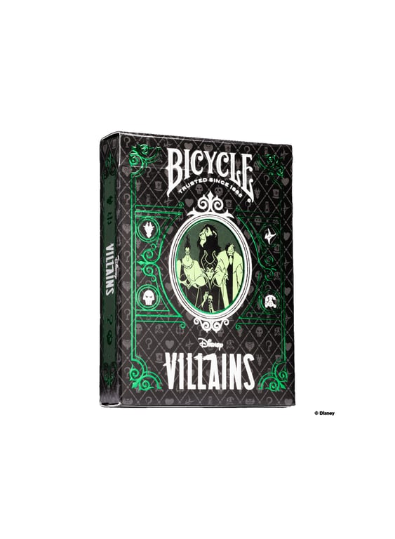 Bicycle Disney Villains karta do gry 56 szt.