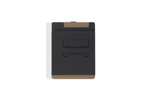 HP Convertible Laptop Stand for Laptops and Tablets, Black, Brown, 40.9 cm (16.1")