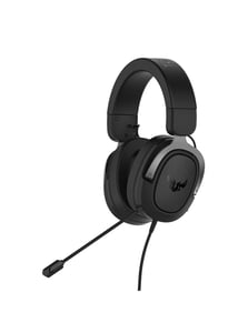 ASUS TUF Gaming H3 Wired Headset with Headband, Black, Gray