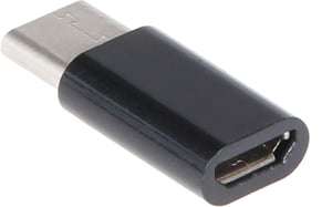 Joy-iT K-1483 przejściówka do kabli MicroUSB - B USB - C Czarny