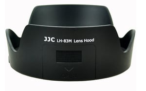 JJC LH-83M objektivskydd 7,7 cm, runt, svart